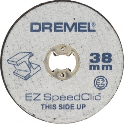 DREMEL® EZ SpeedClic: Н-Р ИЗ 5 МЕТАЛЛ. ОТРЕЗН.КРУГ. SC456 ( 38 ММ), 5 шт